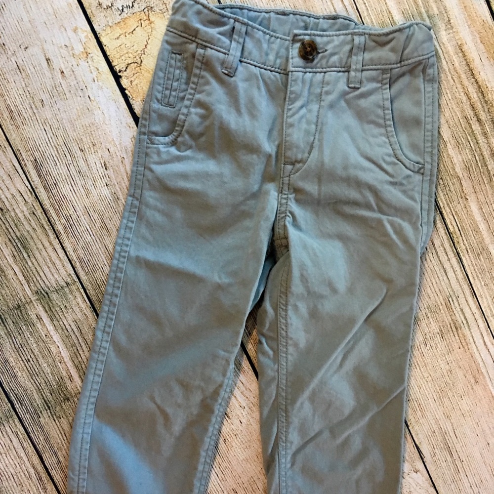 Gap boys grey chino pants sz3